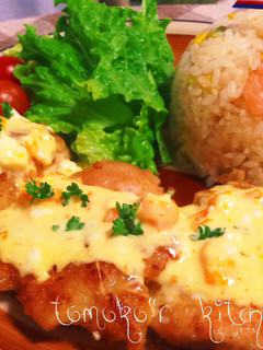 カフェ風♡胸肉で柔らかチキン南蛮プレート-レシピのメイン写真