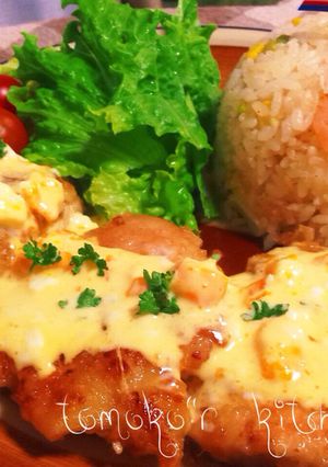 カフェ風♡胸肉で柔らかチキン南蛮プレート-レシピのメイン写真