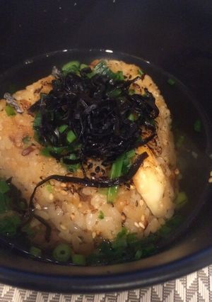 ＊鯛飯焼きおにぎりのお茶漬け＊-レシピのメイン写真