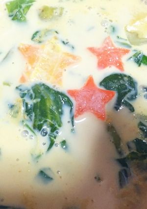 5分で☆ヘルシー☆美活豆乳カレースープ-レシピのメイン写真