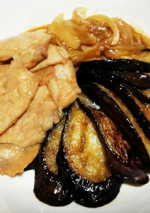 なすと豚肉の生姜焼き-レシピのメイン写真