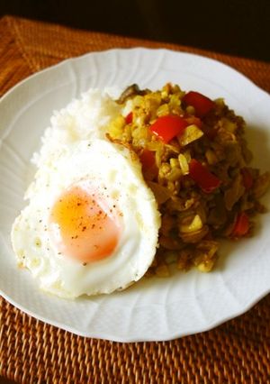 キノコたっぷり☆エスニックドライカレー-レシピのメイン写真