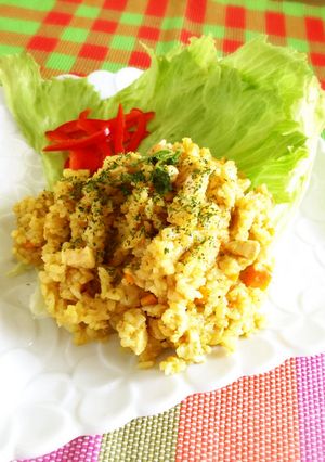 炊飯器で簡単☆エスニックカレ−ピラフ-レシピのメイン写真