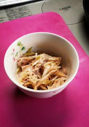 鶏胸肉と長ネギのナムル-レシピのメイン写真