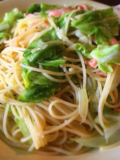 簡単パスタ☆鮭とキャベツの和風パスタ-レシピのメイン写真