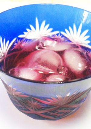 赤じそジュース-レシピのメイン写真
