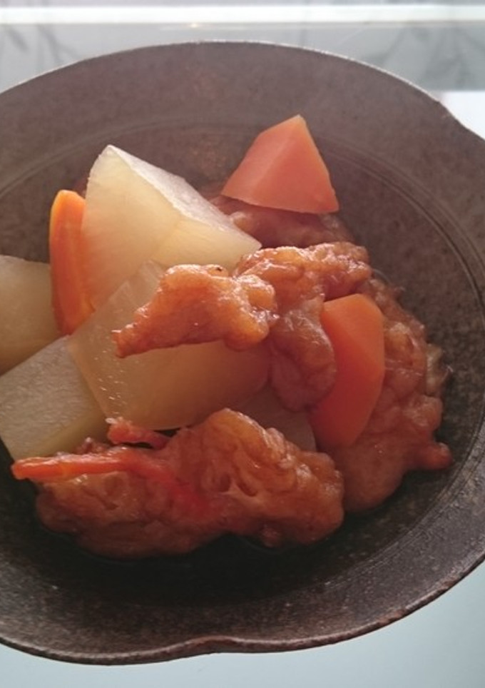 簡単！大根と加賀揚げの煮物-レシピのメイン写真