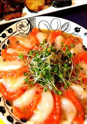 サーモンとホタテのカルパッチョ☆-レシピのメイン写真