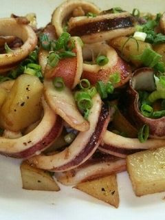 いかとじゃがいものガリバタ炒め-レシピのメイン写真