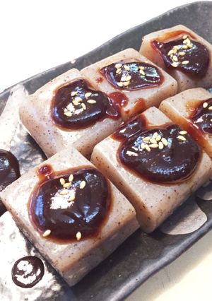 簡単コンニャクの味噌田楽♪-レシピのメイン写真