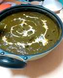 サバ缶とほうれん草の簡単サグカレー！