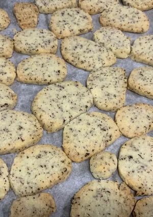 癖になる♪甘じょっぱいゆかりクッキー-レシピのメイン写真