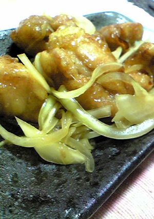簡単！焼肉のたれで♪♫♬鶏肉の南蛮漬け-レシピのメイン写真