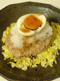 ヘルシーに和風豆腐ハンバーグ-レシピのメイン写真