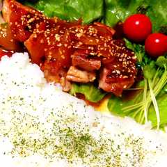 簡単♡照り焼きチキンのワンプレート-レシピのメイン写真
