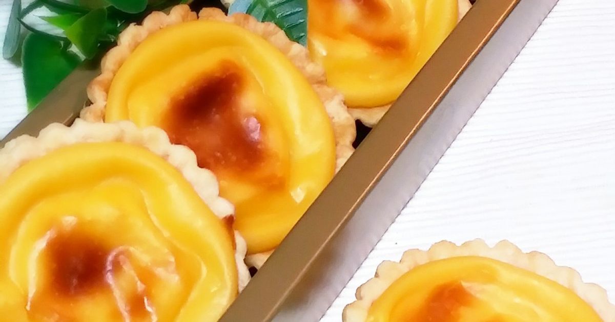 熱々とろっ冷めても濃厚♡簡単エッグタルト by ぽてまる太郎