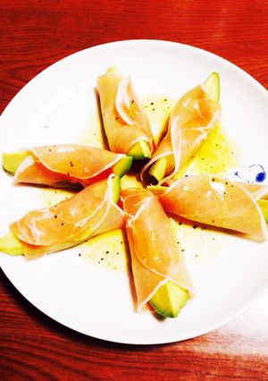 おもてなしに☆ アボカドの生ハム巻き-レシピのメイン写真