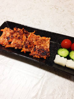 にんじんと塩辛のチヂミ-レシピのメイン写真