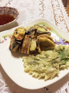 ★サクサク茄子のはさみ揚げ★-レシピのメイン写真