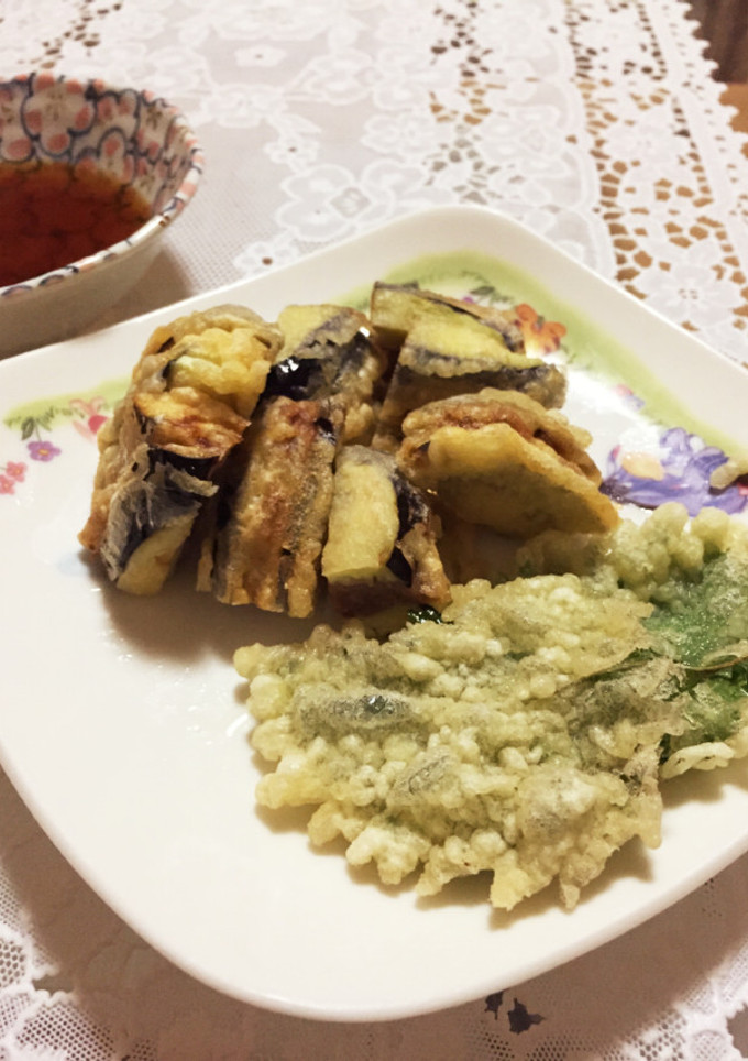 ★サクサク茄子のはさみ揚げ★-レシピのメイン写真