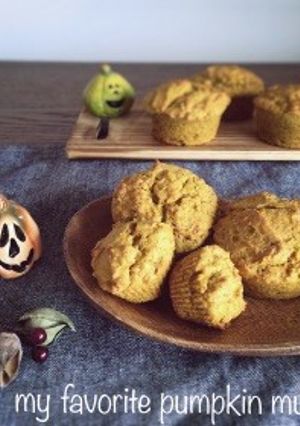 ほわっほわなパンプキンマフィン-レシピのメイン写真