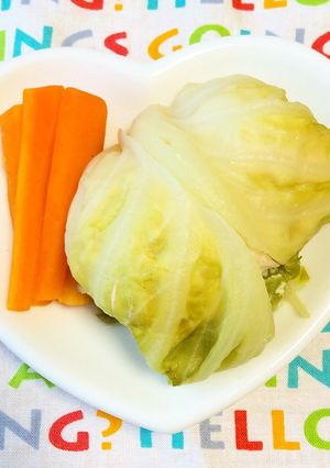 ロールキャベツ 離乳食 完了期 後期-レシピのメイン写真