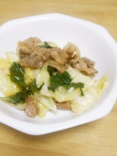 豚肉とキャベツのさっぱり炒め-レシピのメイン写真
