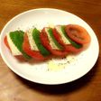 ☆山椒オリーブオイルのカプレーゼ風