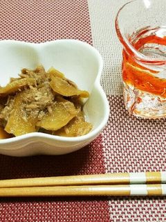 生姜とツナの煮物-レシピのメイン写真