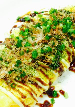 簡単!ふわとろ絶品とん平焼き(≧∇≦)-レシピのメイン写真