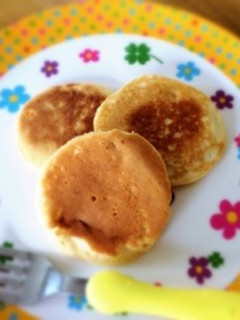 ☆粉ミルク消費☆バナナパンケーキ-レシピのメイン写真
