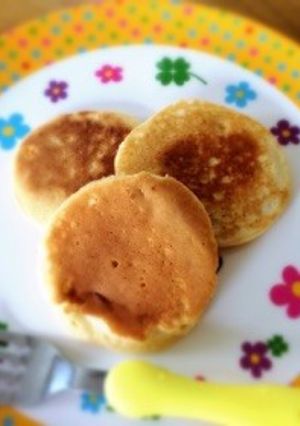 ☆粉ミルク消費☆バナナパンケーキ-レシピのメイン写真