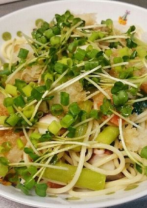 さっぱりミゾレの冷製パスタ-レシピのメイン写真