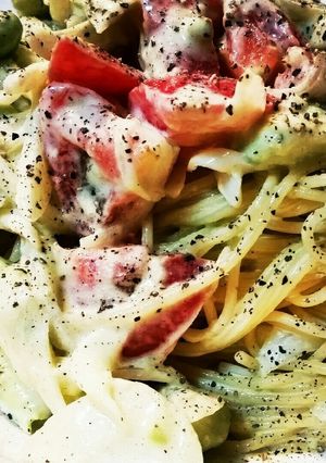 トマトとアボカドの冷製パスタ❕-レシピのメイン写真