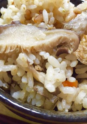 きのこの炊き込みご飯-レシピのメイン写真