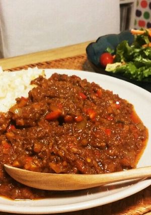 夏野菜たっぷり♪キーマカレー♡-レシピのメイン写真