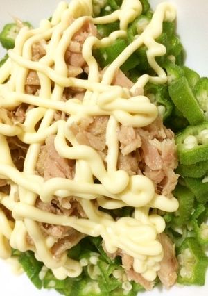 オクラとツナのマヨネーズ和え-レシピのメイン写真