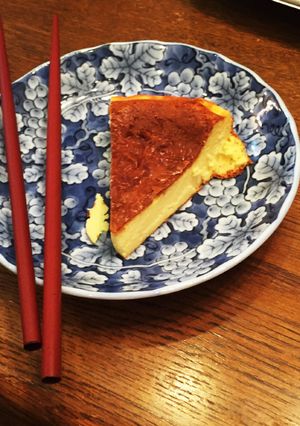 ミキサーでベイクドチーズケーキ-レシピのメイン写真