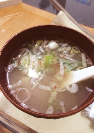 風邪に効く 簡単味噌汁-レシピのメイン写真