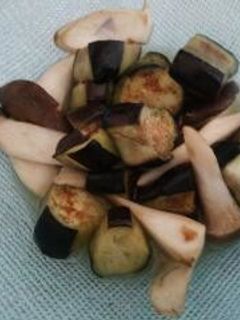 茄子とエリンギ米油炒め-レシピのメイン写真