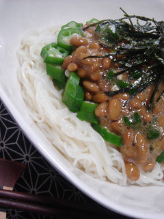 うちの定番☆納豆そうめん-レシピのメイン写真