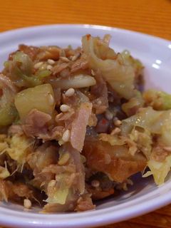 ツナとキャベツの炒め煮-レシピのメイン写真