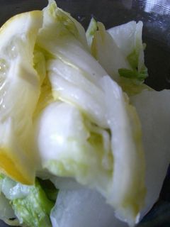 簡単!白菜の漬物レモン風味-レシピのメイン写真