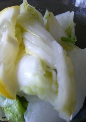 簡単！白菜の漬物レモン風味-レシピのメイン写真