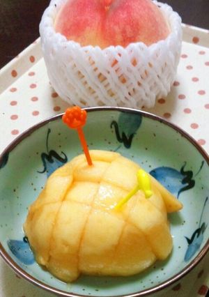 【簡単】桃の種取り、むき方、切り方-レシピのメイン写真