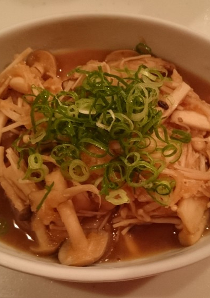 油揚げのきのこおろしソース-レシピのメイン写真