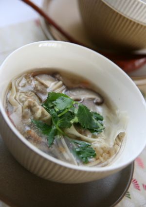 納豆ワンタンスープ!-レシピのメイン写真