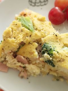 糖質制限☆ふわ♡豆腐とおからのケークサレ-レシピのメイン写真