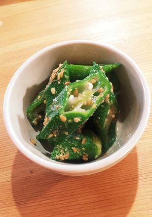 オクラの胡麻和え-レシピのメイン写真