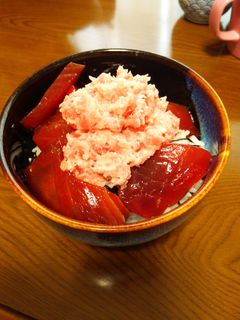 お手軽♪マグロのづけ丼 v1.0-レシピのメイン写真